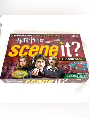 Harry Potter Scene It? The DVD Game 100% Complete 1st Edition 2005 EUC Mattel
